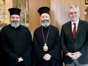 Συνάντηση του Γενικού Γραμματέα της Δ.Σ.Ο με τον Αυστραλίας Μακάριο