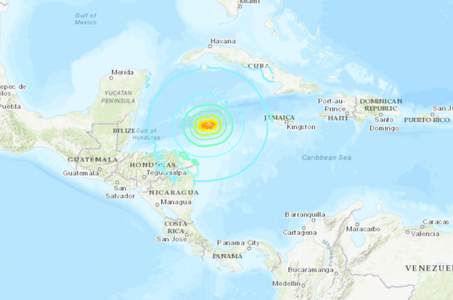 Earthquake Carribean 2