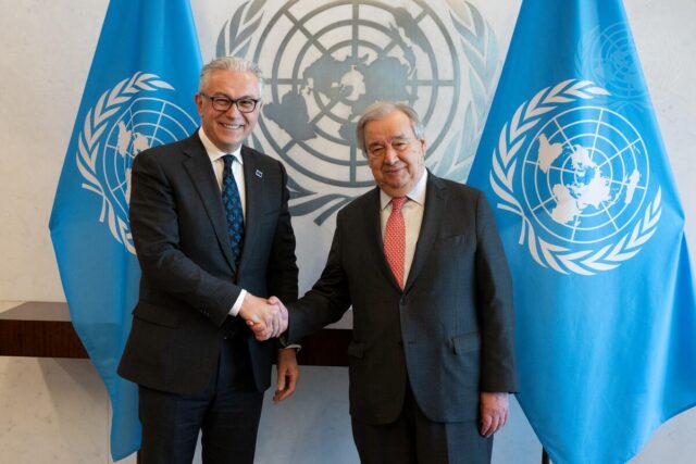 Secretary-General Meets President of Parliamentary Assembly of Council of Europe