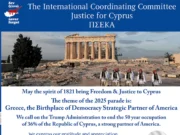 Cyprus Remembers and Commemorates with all Hellenes the Greek War of Independence