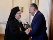 Συνάντηση Γ. Γεραπετρίτη – Πατριάρχη Βαρθολομαίου