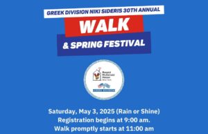 RMH-NY Greek Division Niki Sideris 30th Annual Walk and Spring Festival, May 3